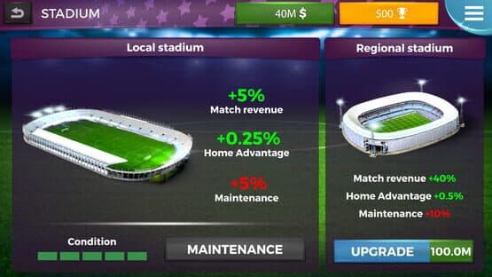 Women's Soccer Manager — screenshot 1