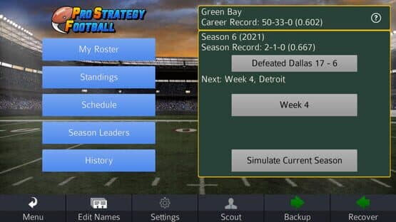 Pro Strategy Football 2016 — screenshot 2