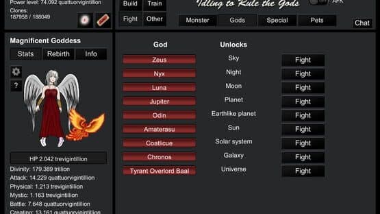 Idling to Rule the Gods — screenshot 4