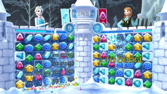 Frozen Free Fall: Snowball Fight — screenshot 1