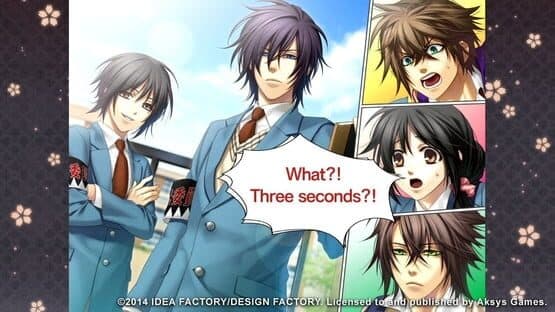Hakuoki: Stories of the Shinsengumi — screenshot 1