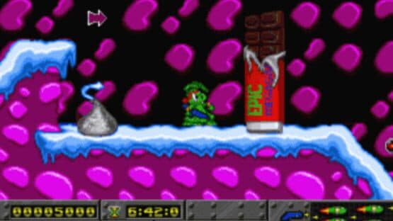 Jazz Jackrabbit: Holiday Hare 1995 — screenshot 4