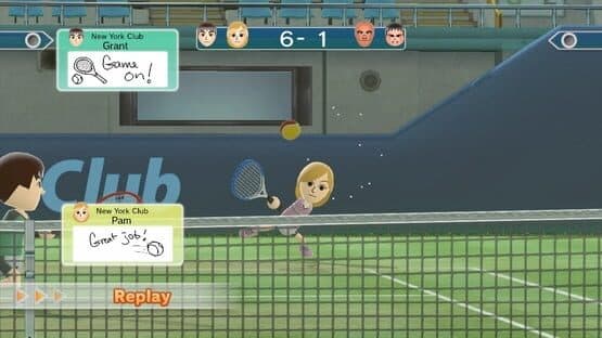 Wii Sports Club: Tennis — screenshot 1