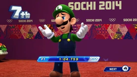 Mario & Sonic at the Sochi 2014 Olympic Winter Games — screenshot 1
