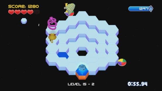 Q*bert Rebooted: The Xbox One @!#?@! Edition — screenshot 2