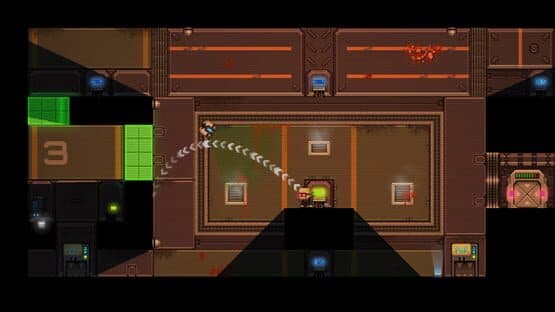 Stealth Bastard Deluxe: The Teleporter Chambers — screenshot 1