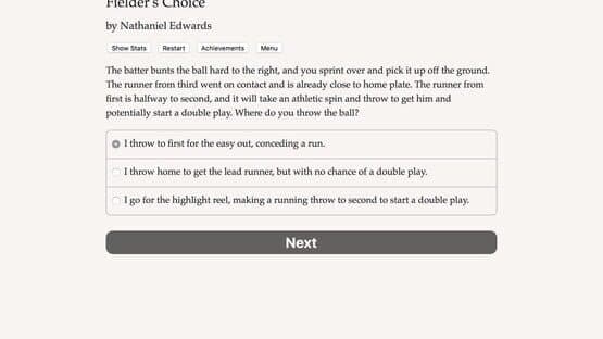 The Fielder's Choice — screenshot 5