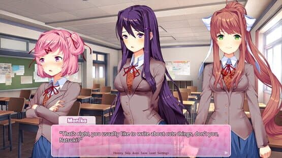Doki Doki Literature Club! — screenshot 1