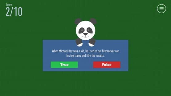 True or False — screenshot 5