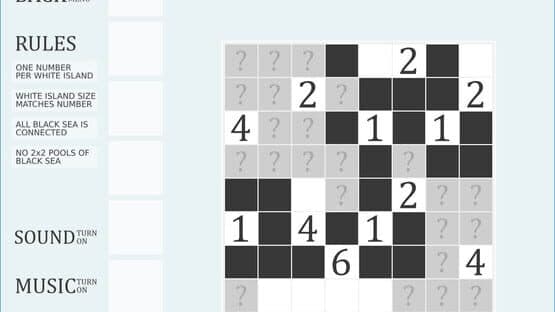 Nurikabe — screenshot 1