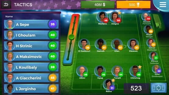 Women's Soccer Manager — screenshot 2