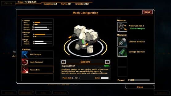 MechCorp — screenshot 2