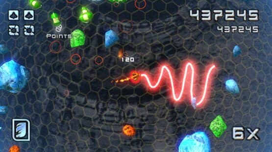 Super Stardust Portable — screenshot 1