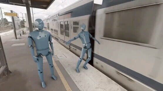 Face au train — screenshot 2