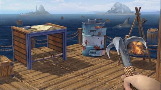 Ocean Nomad: Survival on Raft — screenshot 1