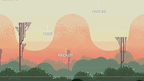Falling words — screenshot 1