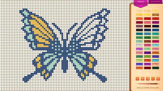 Cross-Stitch Puzzle — screenshot 1