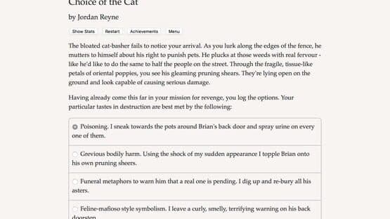 Choice of the Cat — screenshot 5