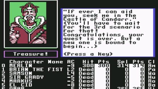 Tales of the Unknown: Volume I - The Bard's Tale — screenshot 1