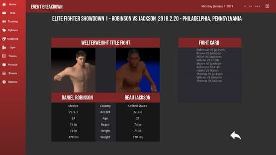 MMA Simulator — screenshot 3