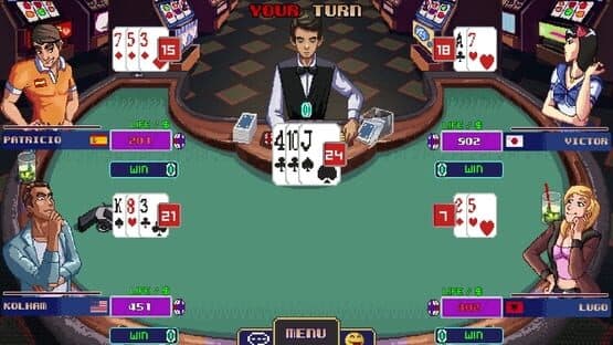 Super Blackjack Battle 2 Turbo Edition - The Card Warriors — screenshot 3