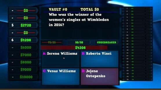 Trivia Vault: Tennis Trivia — screenshot 1