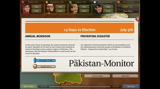 President for a Day - Floodings — screenshot 5