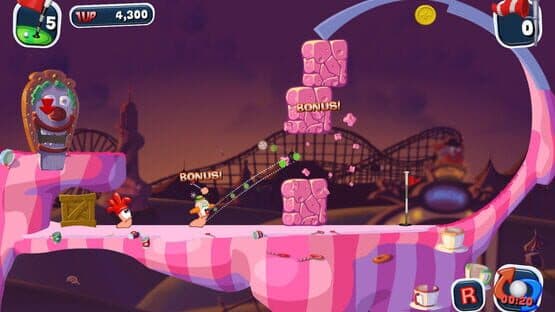 Worms Crazy Golf — screenshot 5