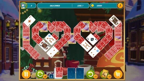 Solitaire Christmas: Match 2 Cards — screenshot 2