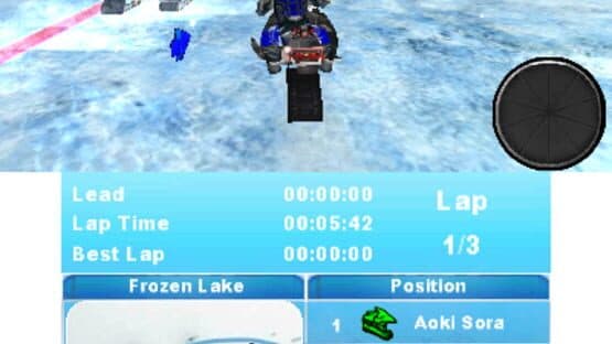 Snow Moto Racing 3D — screenshot 2