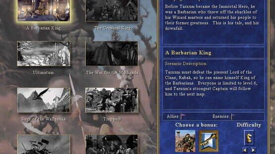 Heroes Chronicles: Warlords of the Wasteland — screenshot 1