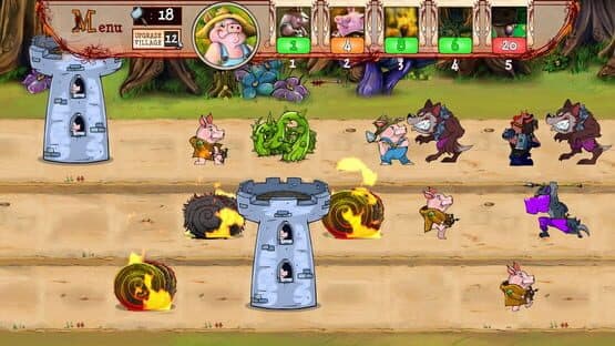 Bacon Tales: Between Pigs and Wolves — screenshot 1