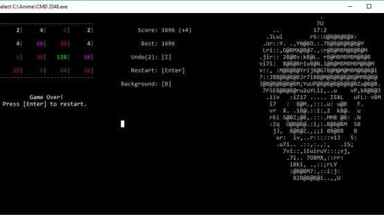 CMD 2048 — screenshot 5