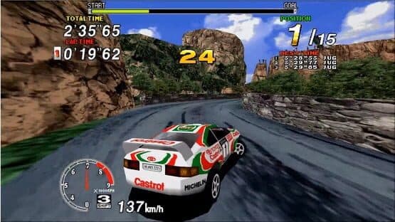 Sega Rally Championship — screenshot 1