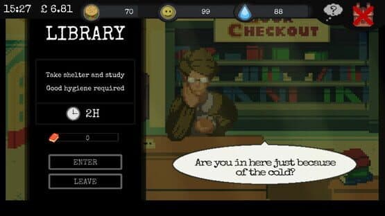Change: A Homeless Survival Experience — screenshot 2