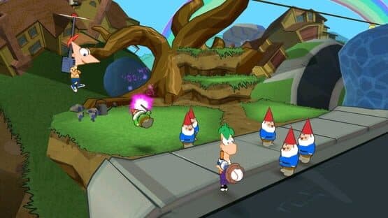Phineas and Ferb: Across the Second Dimension — screenshot 3
