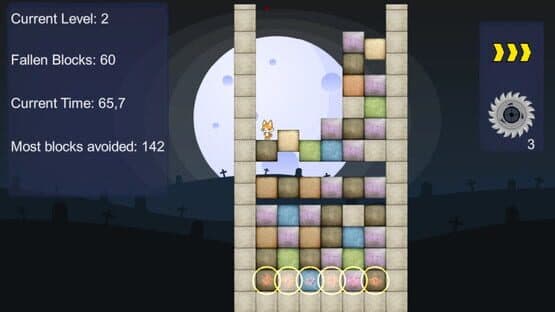 Raining blocks — screenshot 4