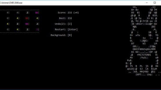CMD 2048 — screenshot 1