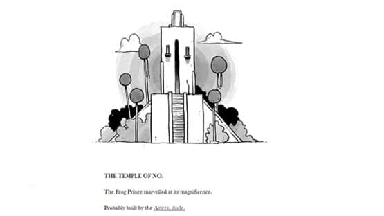 The Temple of No — screenshot 1