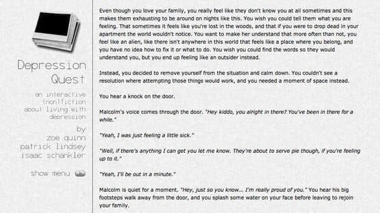 Depression Quest — screenshot 3