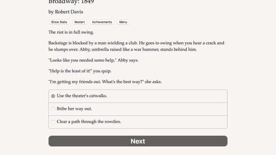 Broadway: 1849 — screenshot 3