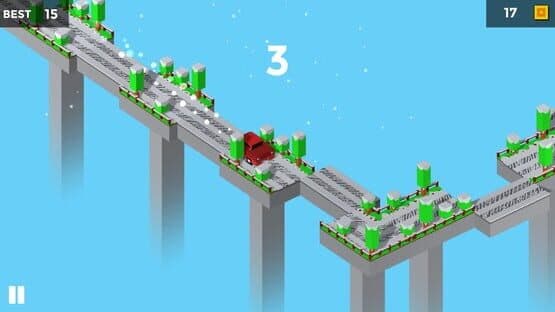 Pixel Traffic: Risky Bridge — screenshot 4