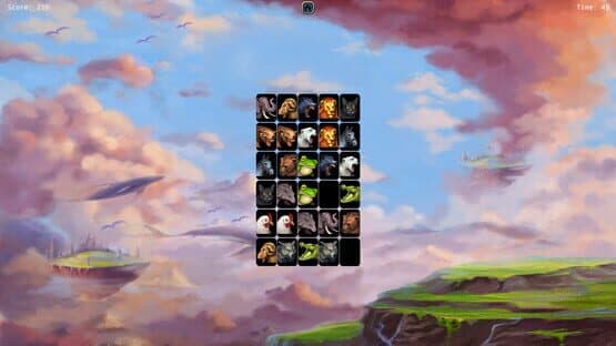 Food Monster and Animals Memory Match — screenshot 2