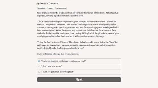 Choice of the Petal Throne — screenshot 2