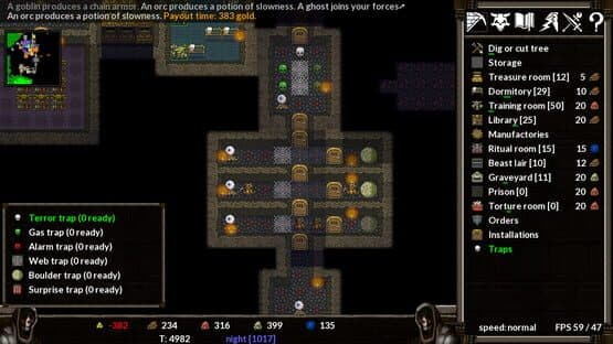 KeeperRL — screenshot 3