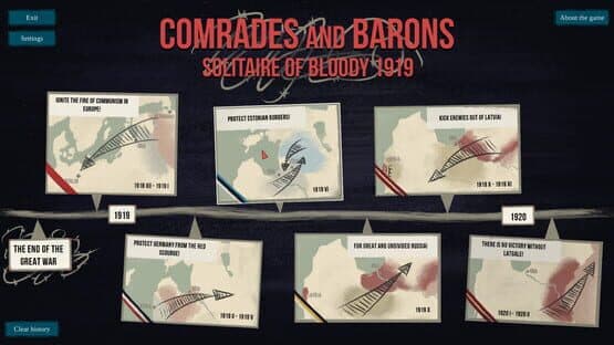 Comrades and Barons: Solitaire of Bloody 1919 — screenshot 1