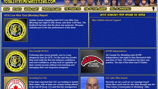 Total Extreme Wrestling 2010 — screenshot 2