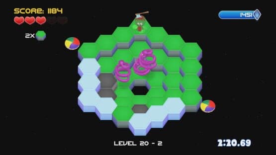 Q*bert Rebooted: The Xbox One @!#?@! Edition — screenshot 1