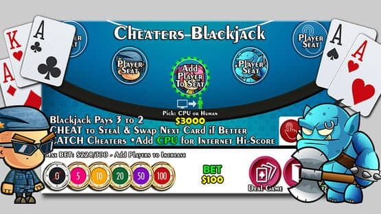 Cheaters Blackjack 21 — screenshot 1