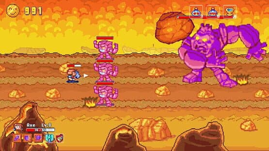 Axe, Bow & Staff — screenshot 1
